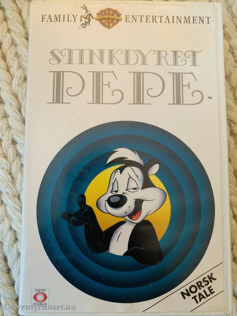 Stinkdyret Pepe. 1982/84. Vhs. Vhs