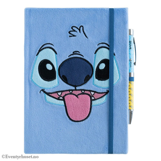 Stitch Premium Plush Notebook A5 with pen Tropical Home & Gifts
