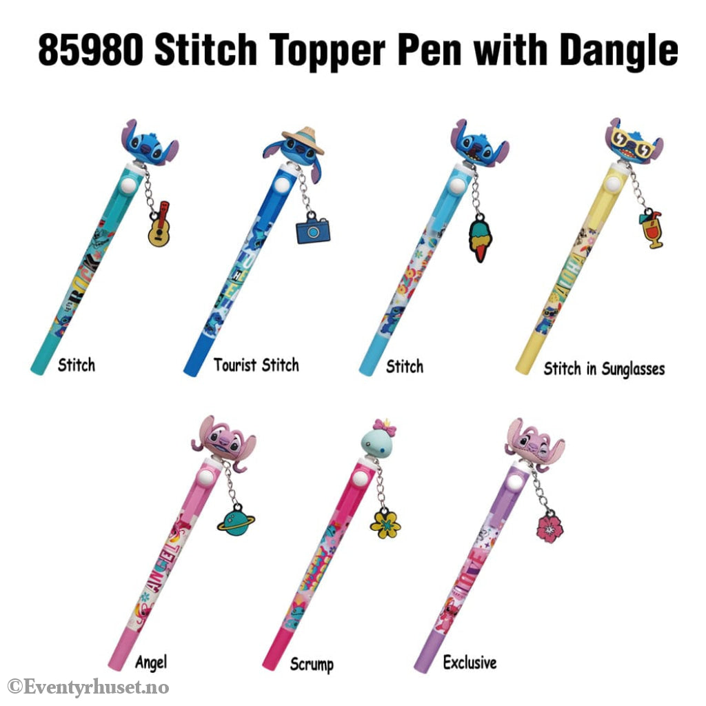 Stitch The Movie Stitch 3D Head Topper Spinning Pen Home & Gifts