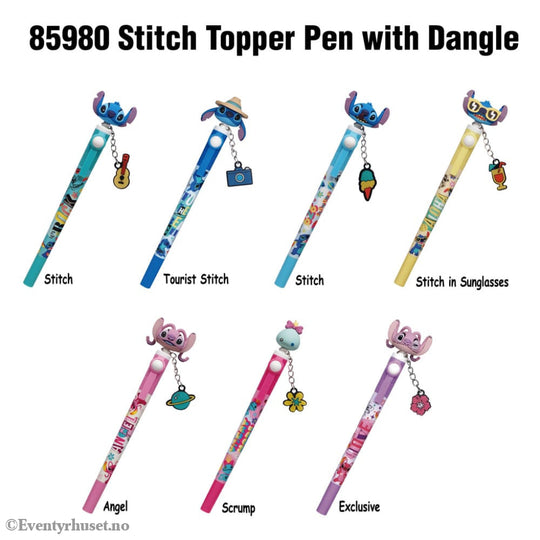 Stitch The Movie Stitch 3D Head Topper Spinning Pen Home & Gifts