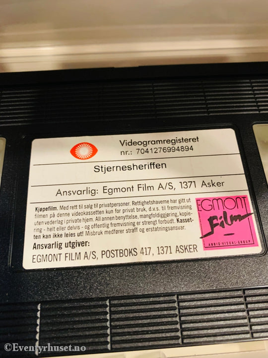 Stjernesheriffen (Saber Rider). 1987. Vhs. Vhs