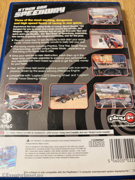 Stock Car Speedway. PS2-spill