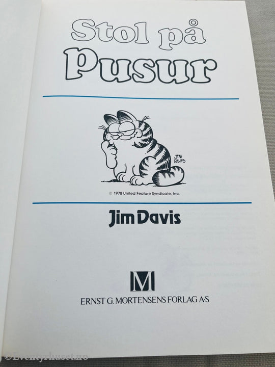 Stol På Pusur. 1985. Hefte