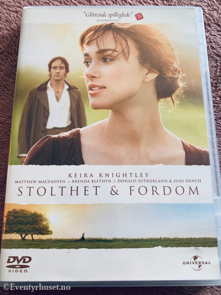 Stolthet & fordom (2005). DVD.