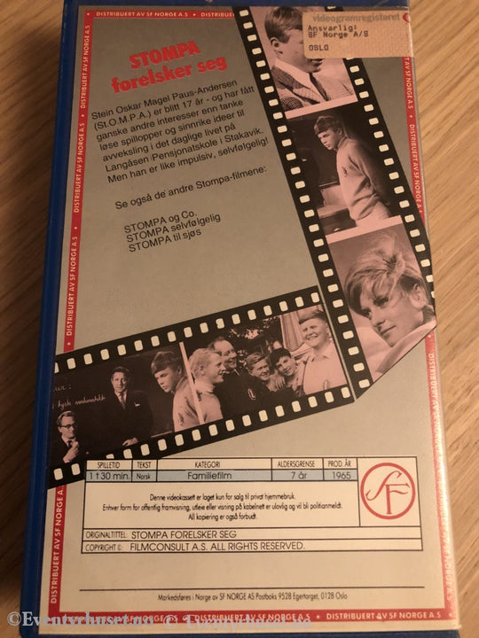 Stompa Forelsker Seg. 1965. Vhs. Vhs