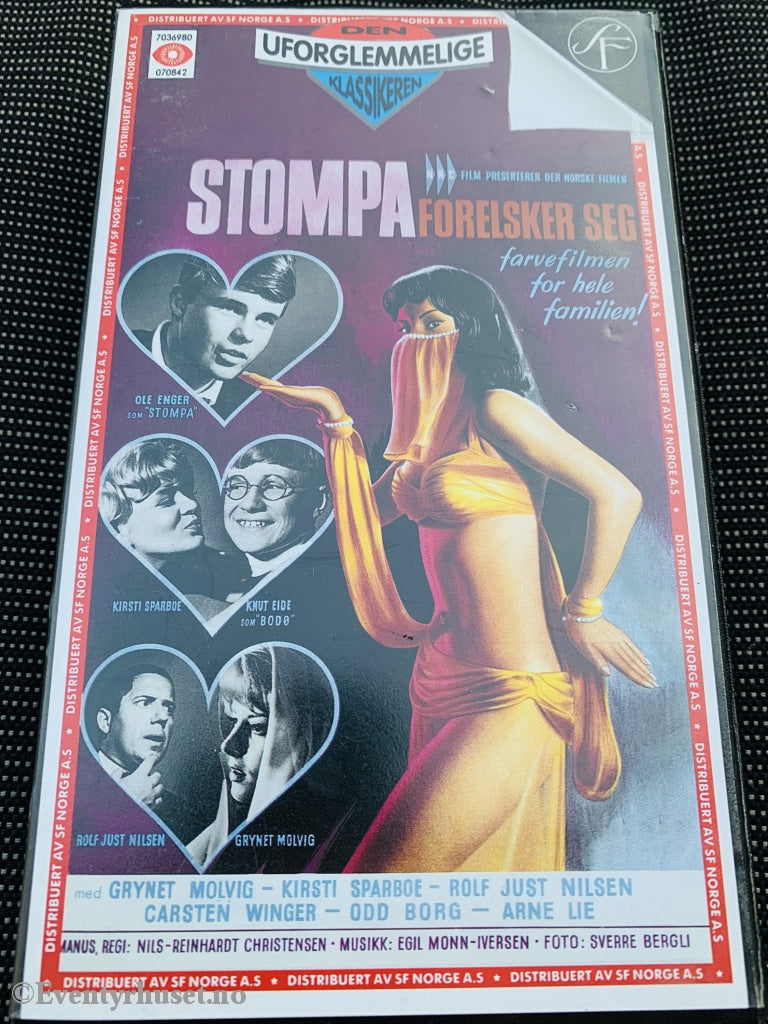 Stompa Forelsker Seg. 1965. Vhs. Vhs