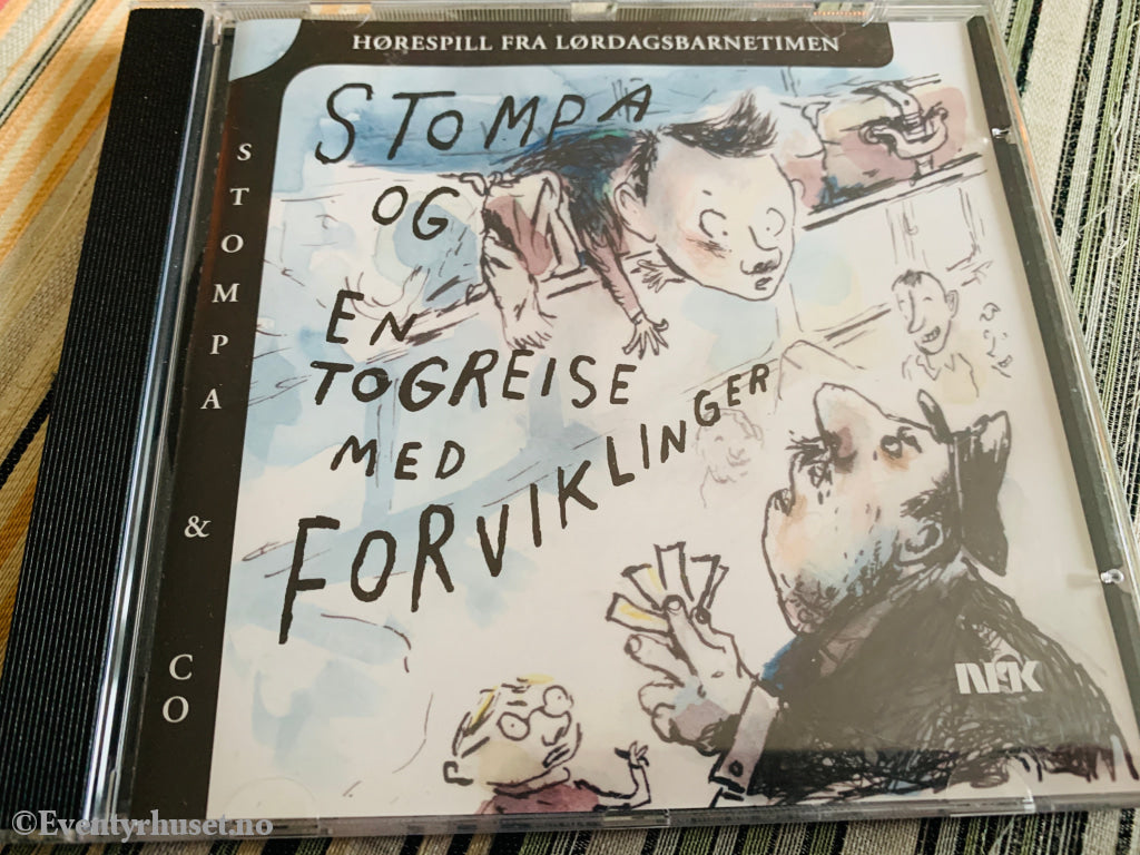 Stompa Og En Togreise Med Forviklinger (Nrk Lørdagsbarnetimen). Lydbok På Cd.