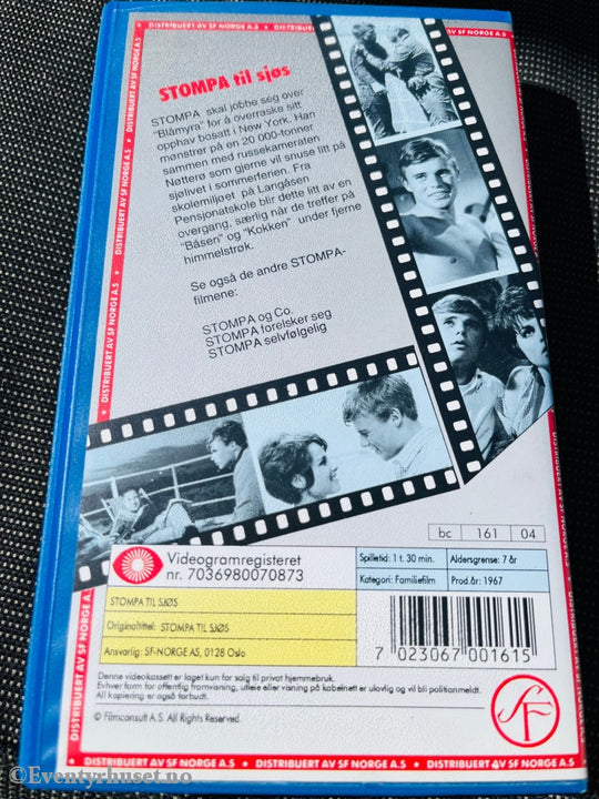 Stompa Til Sjøs. 1967. Vhs. Vhs