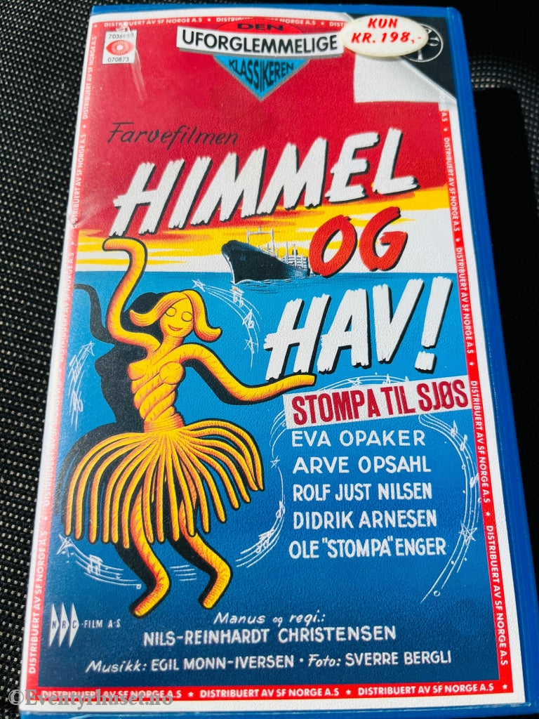 Stompa Til Sjøs. 1967. Vhs. Vhs