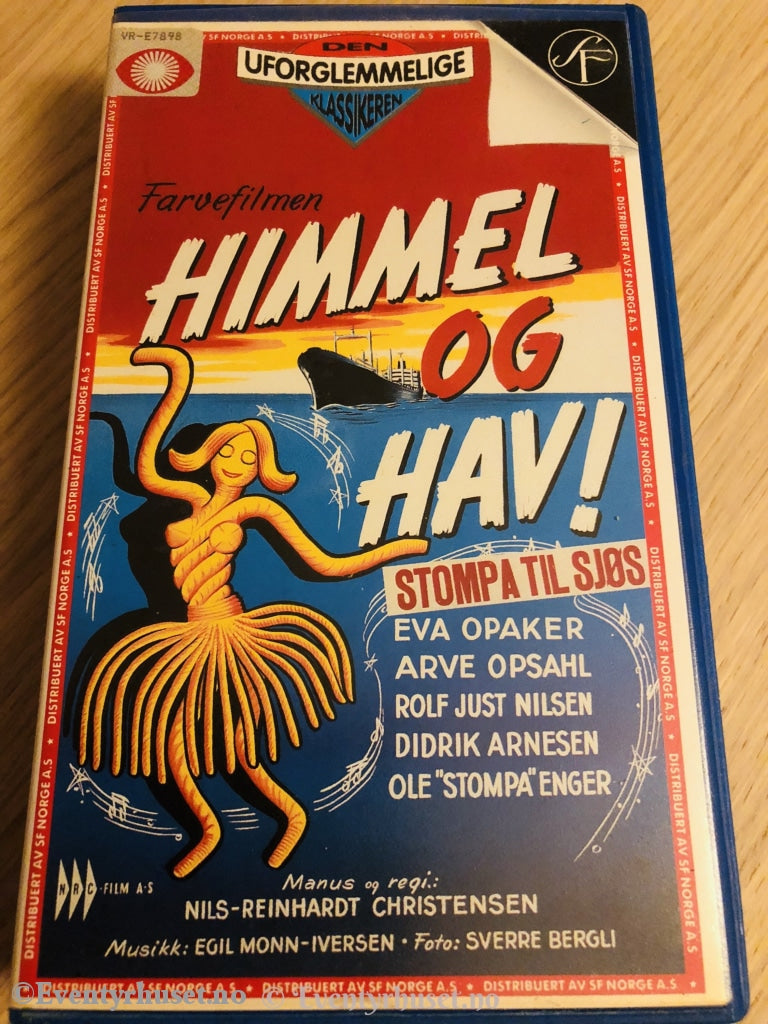 Stompa Til Sjøs. 1967. Vhs. Vhs