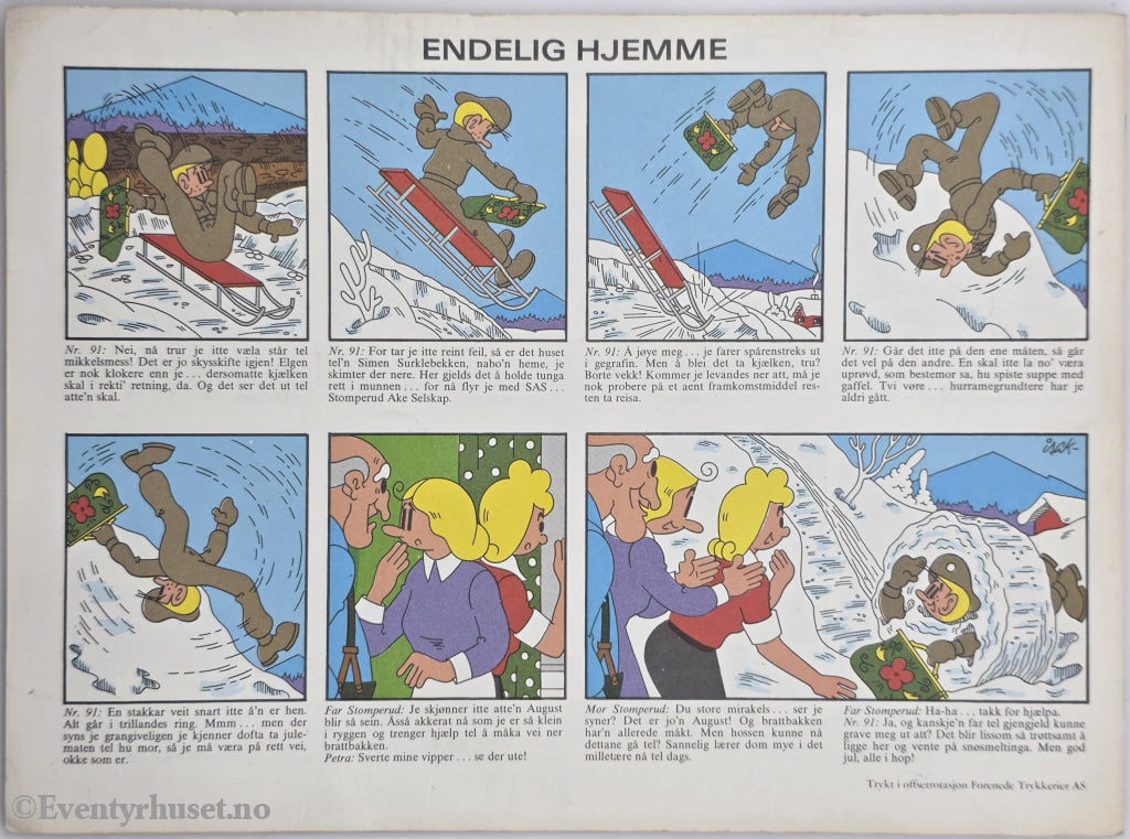Stomperud. 1981. Julehefte.