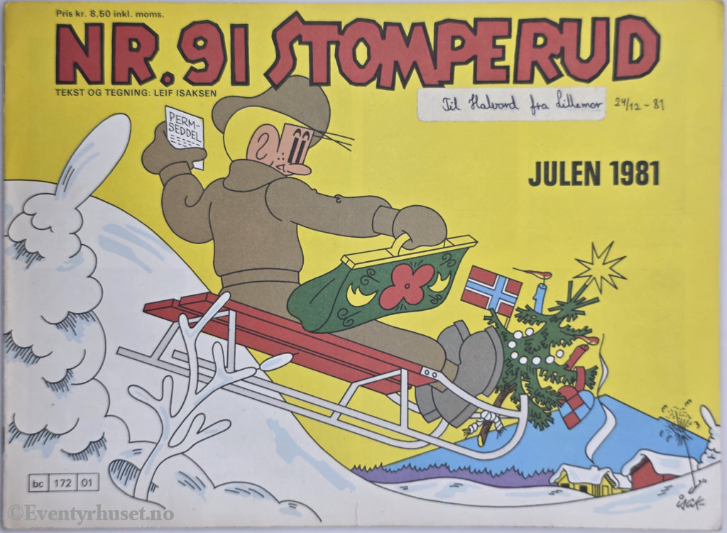 Stomperud. 1981. Julehefte.