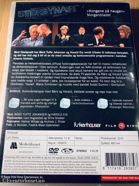 Storbynatt (Nrk). 2010. Dvd. Dvd