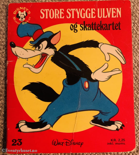 Store Stygge Ulven Og Skattekartet (Disneys Minni Bøker). 1976. Fortelling