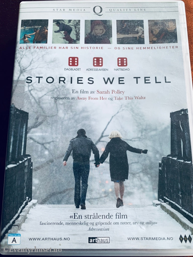 Stories We Tell. Dvd. Dvd