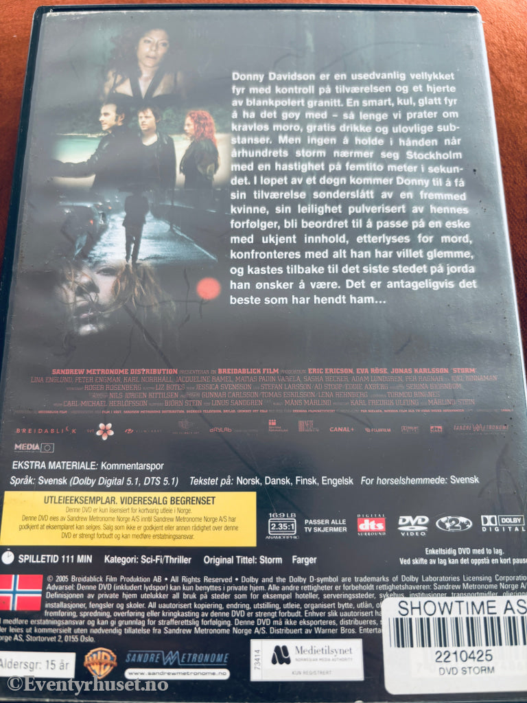 Storm. DVD leiefilm. DVD