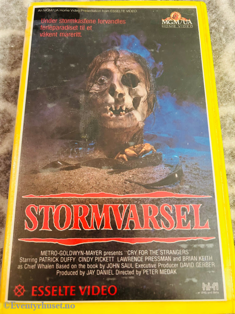 Stormvarsel. 1982. Vhs Big Box. Box