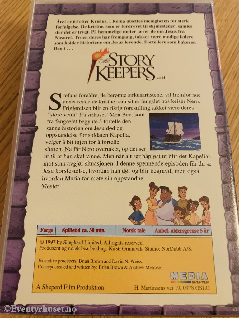 Story Keepers: Farvel Roma! 1997. Vhs. Vhs
