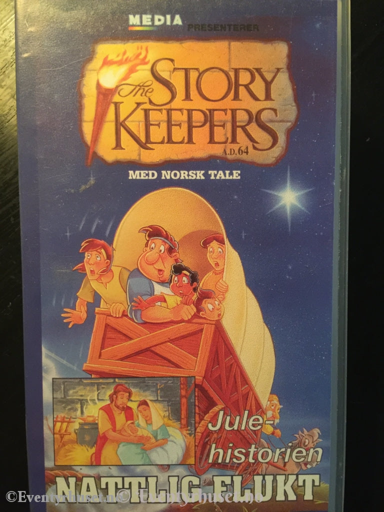 Nattlig Flukt (Story Keepers). 1997. Vhs. Vhs