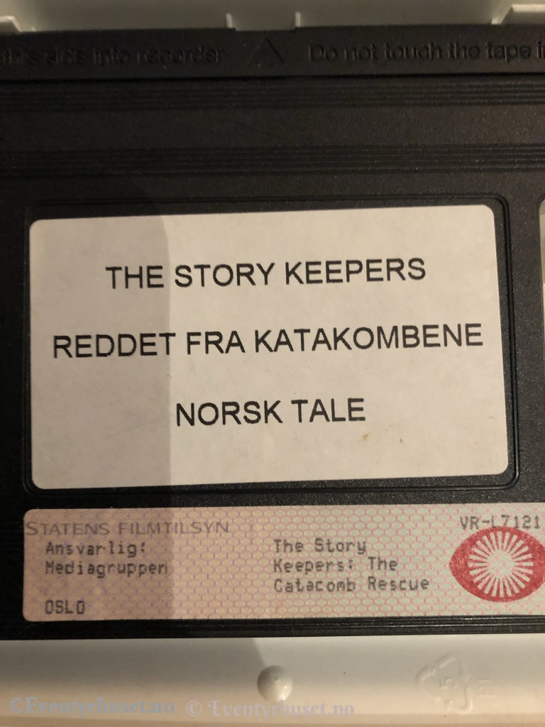 Reddet Fra Katakombene (Story Keepers). 1997. Vhs. Vhs