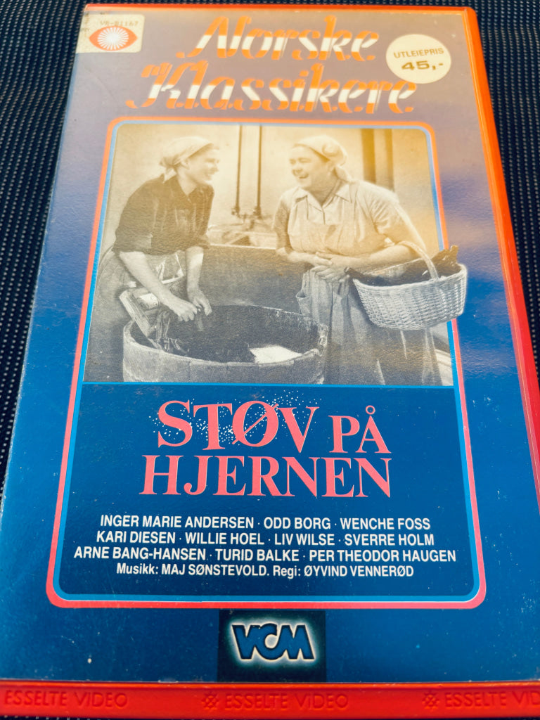 Støv på hjernen. 1959/88. (Norske klassikere). VHS Big Box. VHS Big Box