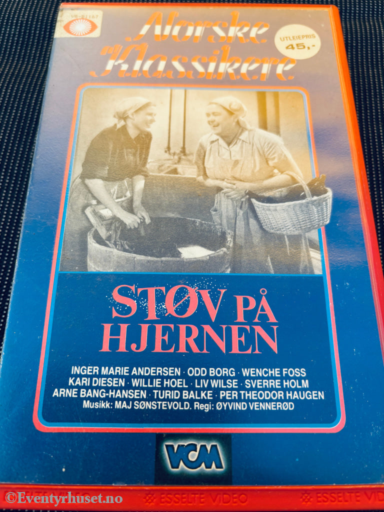 Støv på hjernen. 1959/88. (Norske klassikere). VHS Big Box. VHS Big Box
