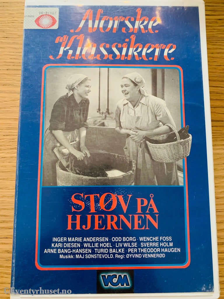 Støv På Hjernen. 1959/88. (Norske Klassikere). Vhs Big Box.