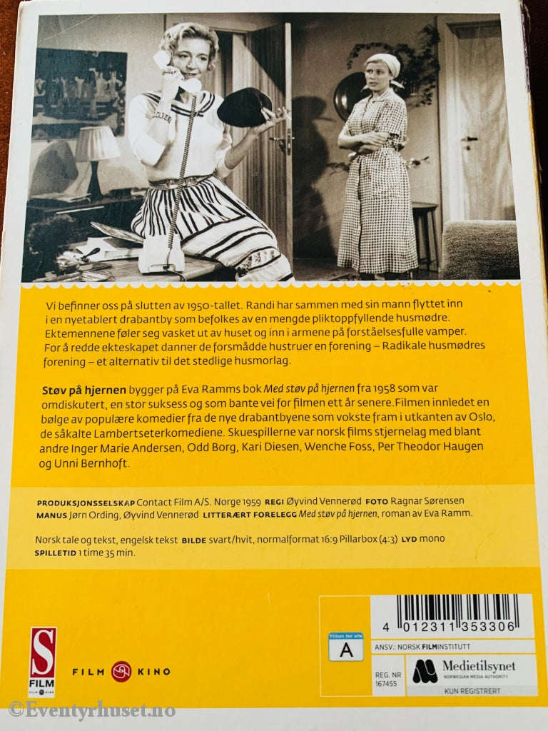 Støv På Hjernen. 1959. Dvd. Dvd