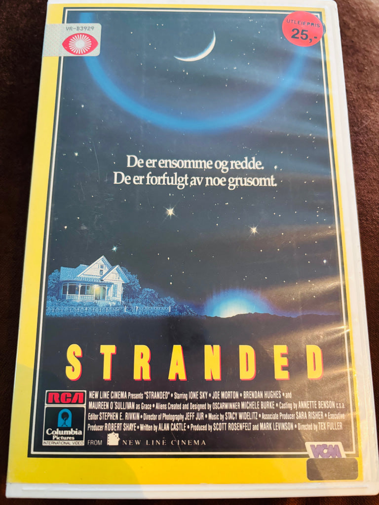 Stranded. VHS Big Box.