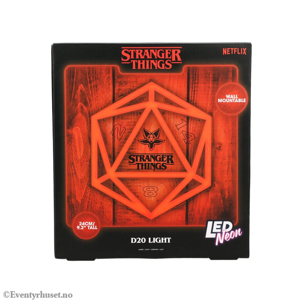 Stranger Things 5 LED Wall Lamp Light Neon Home & Gifts