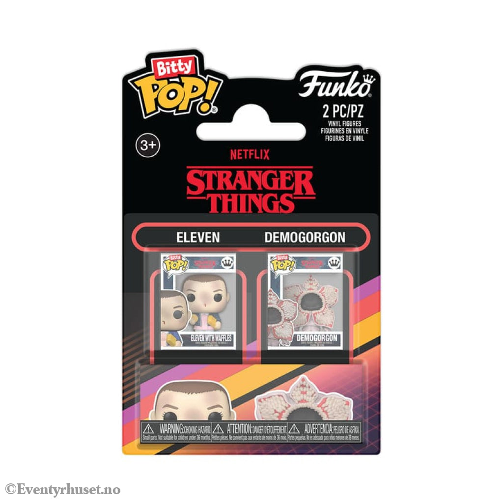 Stranger Things Bitty POP! Vinyl Figure 2-Pack Eleven&Demogorgon 2,5 cm Manga & Anime