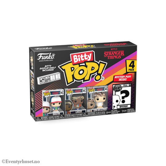 Stranger Things Bitty POP! Vinyl Figure 4-Pack Dustin 2,5 cm Collectibles