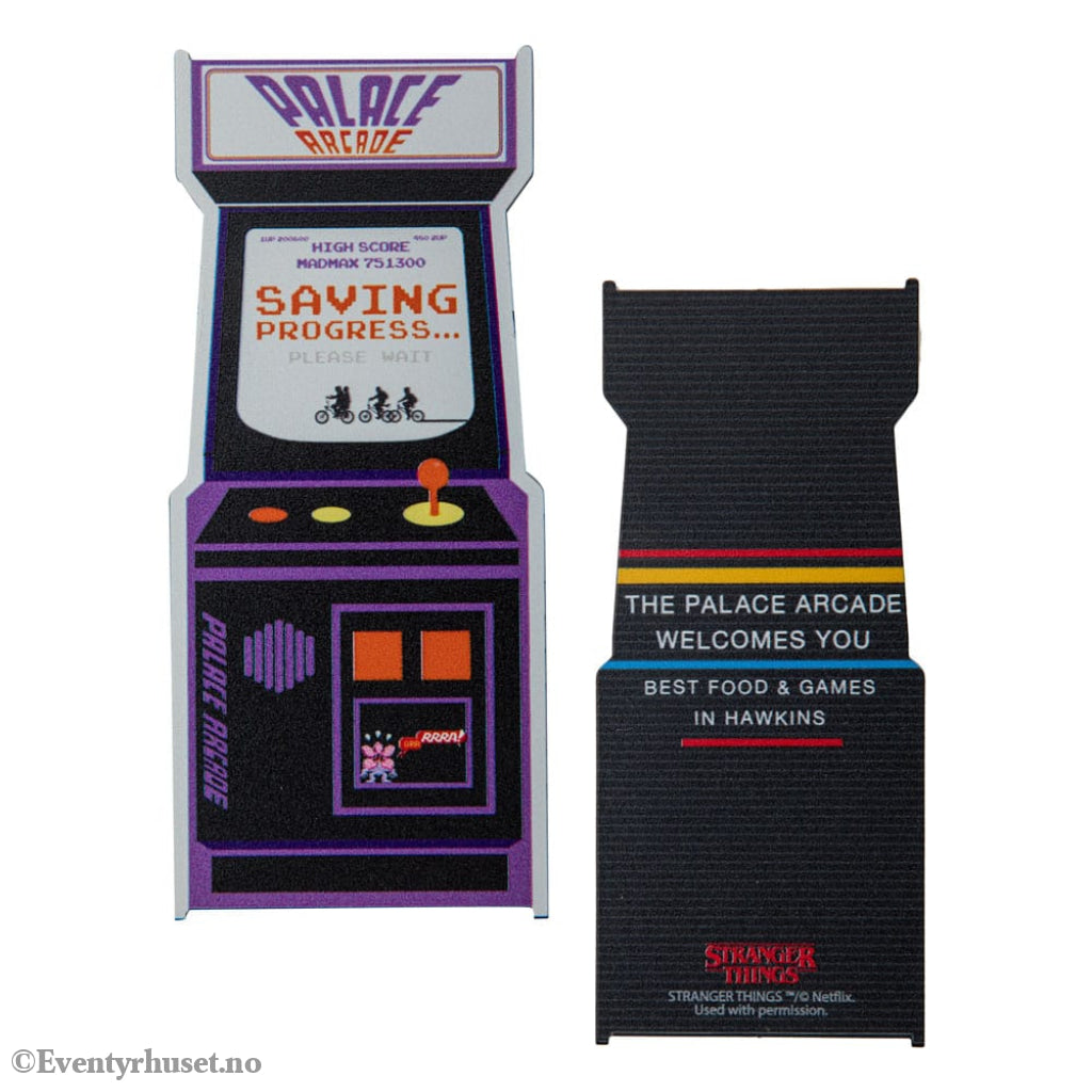 Stranger Things Bookmark Arcade Metal Home & Gifts
