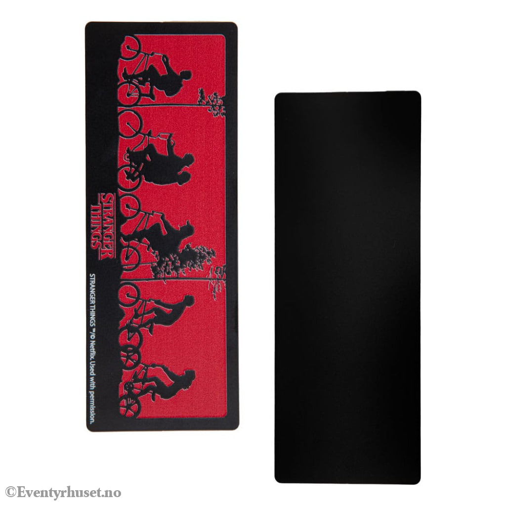 Stranger Things Bookmark Silhouette Metal Home & Gifts