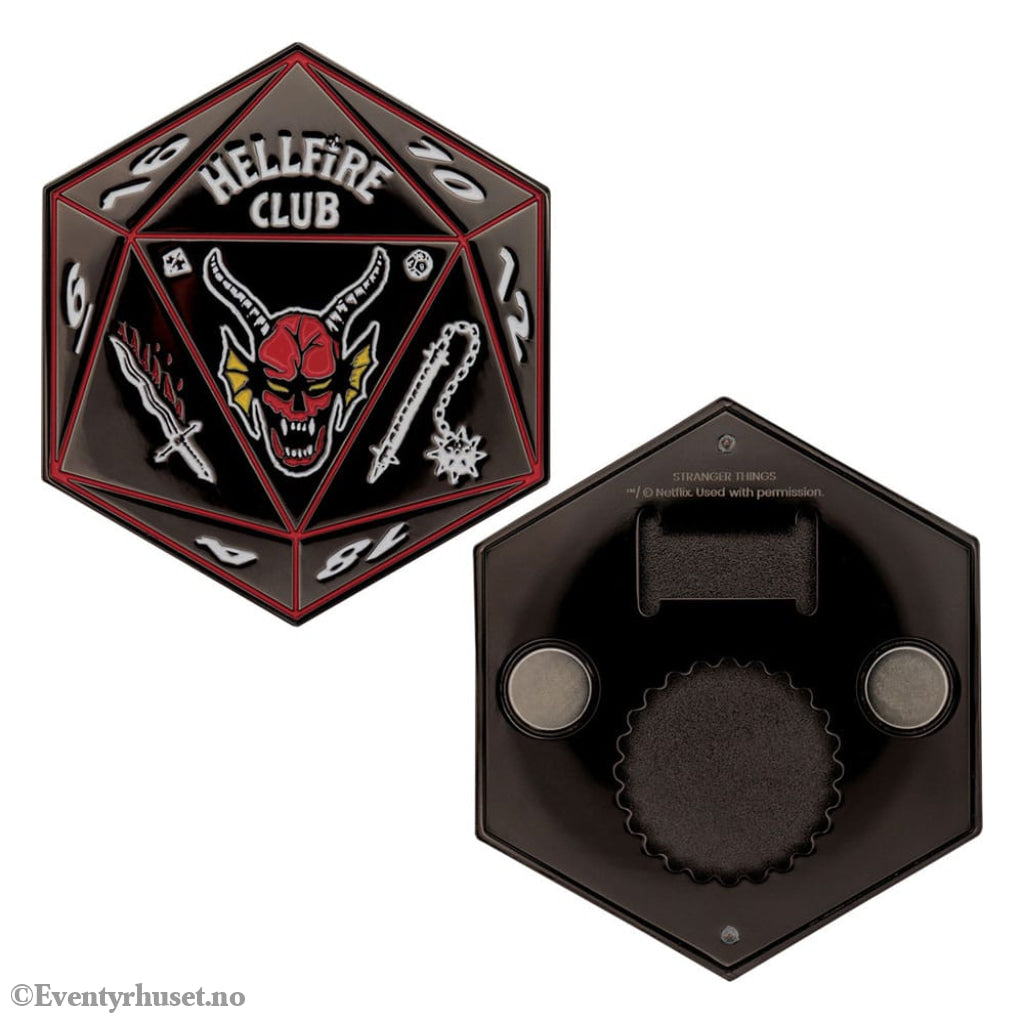 Stranger Things Bottle Opener Hellfire Club Home & Gifts