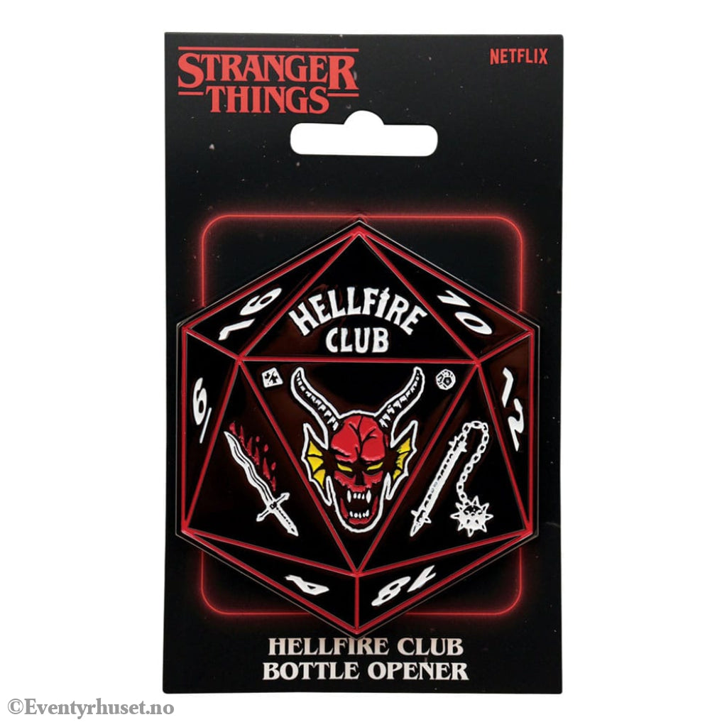 Stranger Things Bottle Opener Hellfire Club Home & Gifts