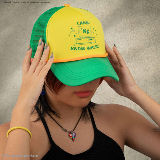 Stranger Things Camp Know Where Baseball Cap Fashion & Accessories