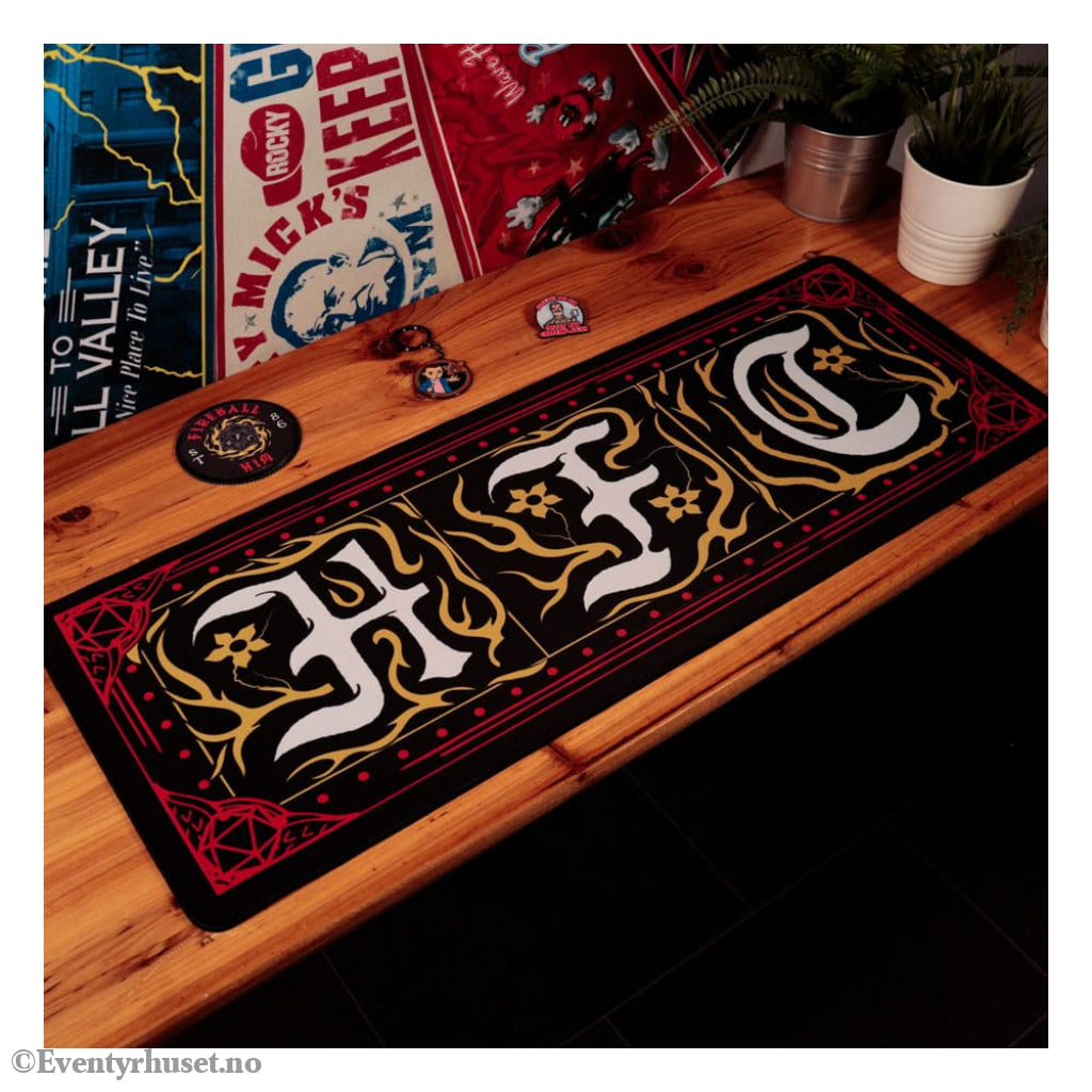 Stranger Things Desk Pad & Coaster Set Hellfire Club Home & Gifts