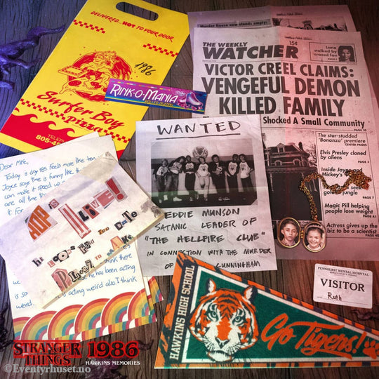 Stranger Things Hawkins Memories Kit Vecna´s Course Limited Edition Home & Gifts
