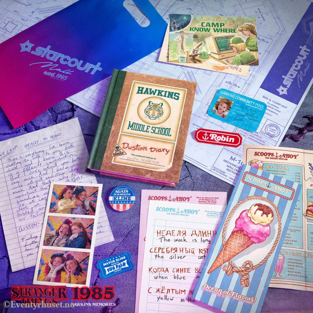 Stranger Things Hawkins Memories Kit Vecna´s Course Limited Edition Home & Gifts