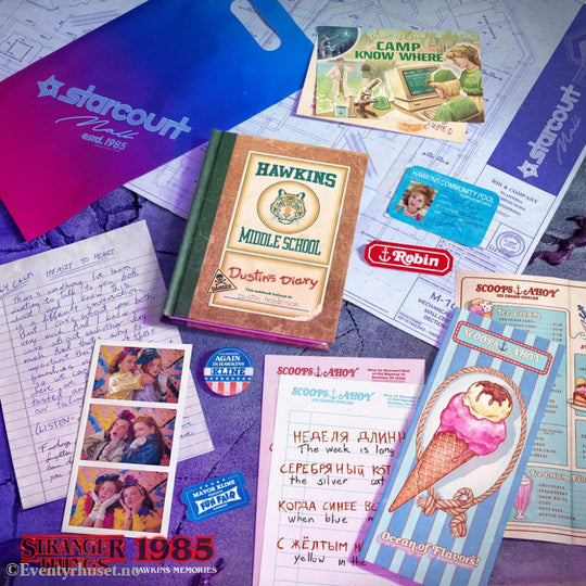 Stranger Things Hawkins Memories Kit Vecna´s Course Limited Edition Home & Gifts