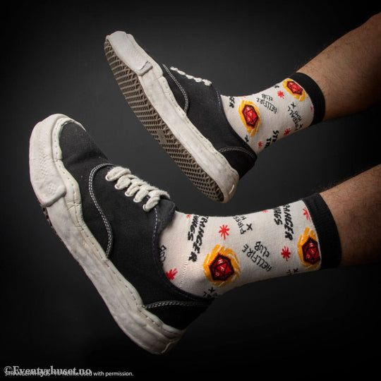 Stranger Things: Hellfire Club Set of 3 Socks Fashion & Accessories