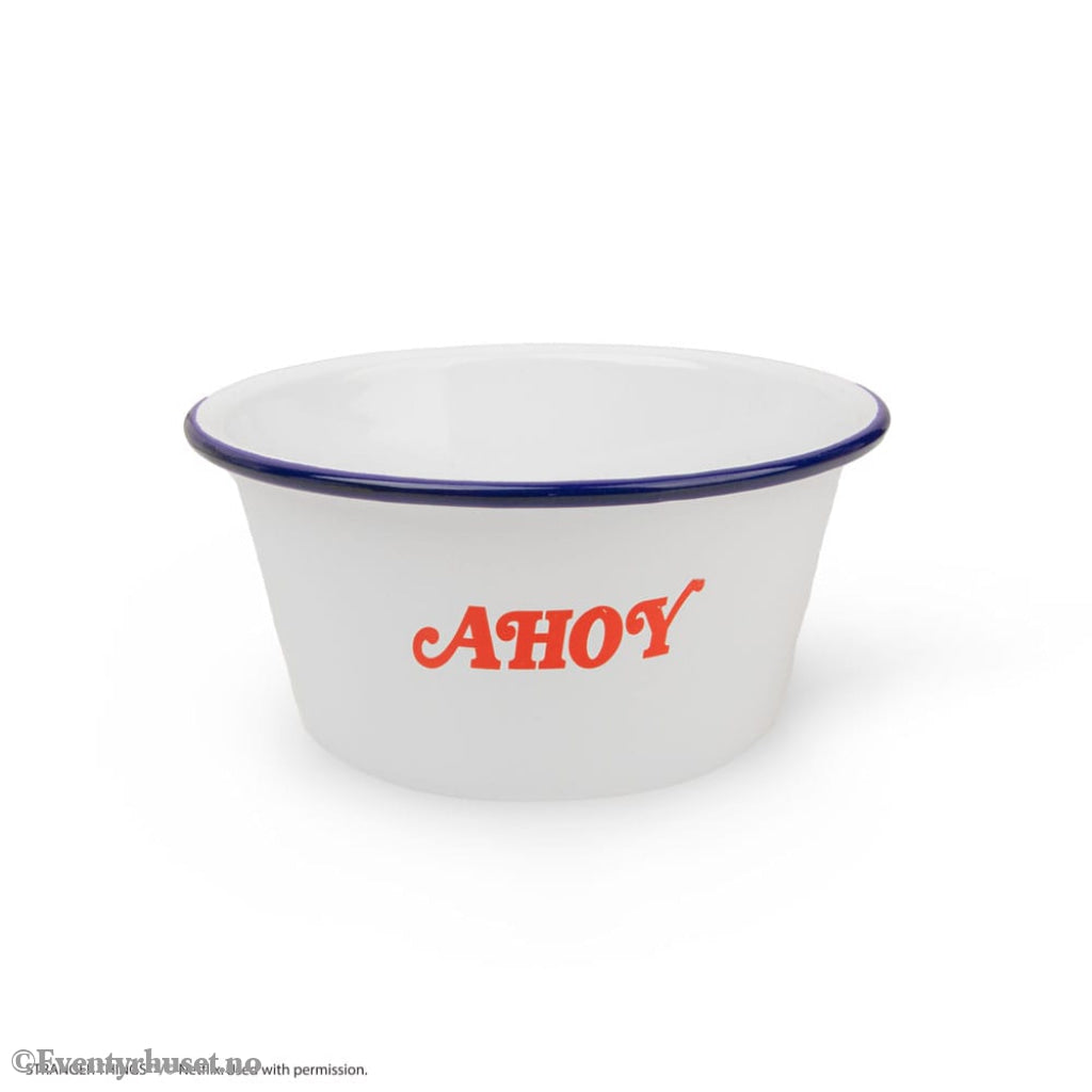 Stranger Things Ice Cream Bowl with Sailor Hat Scoops Ahoy Home & Gifts
