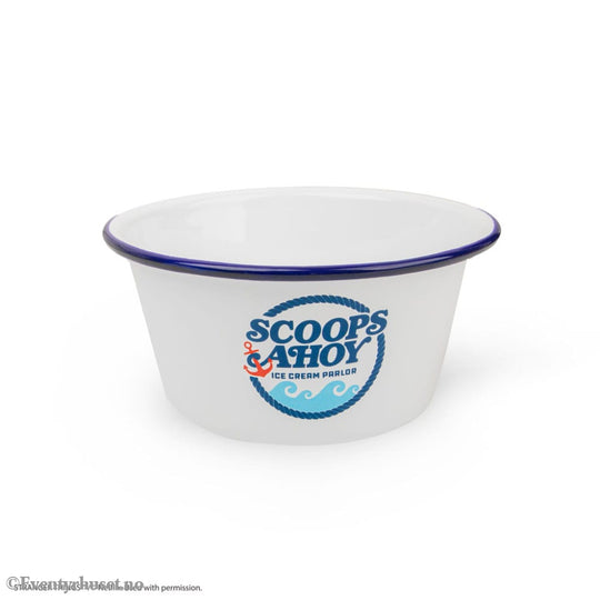 Stranger Things Ice Cream Bowl with Sailor Hat Scoops Ahoy Home & Gifts