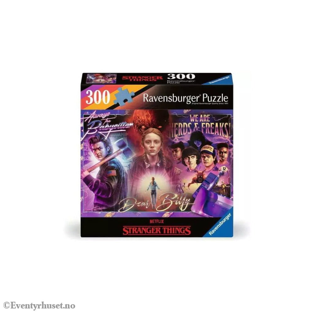 Stranger Things Jigsaw Puzzle Dear Billy (300 pieces) Games
