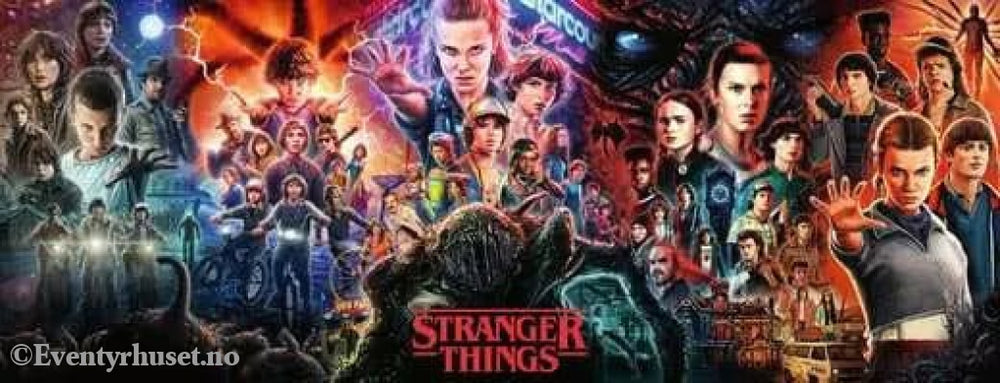 Stranger Things Jigsaw Puzzle See You On The Other Side (Panorama) (1000 pieces) Games