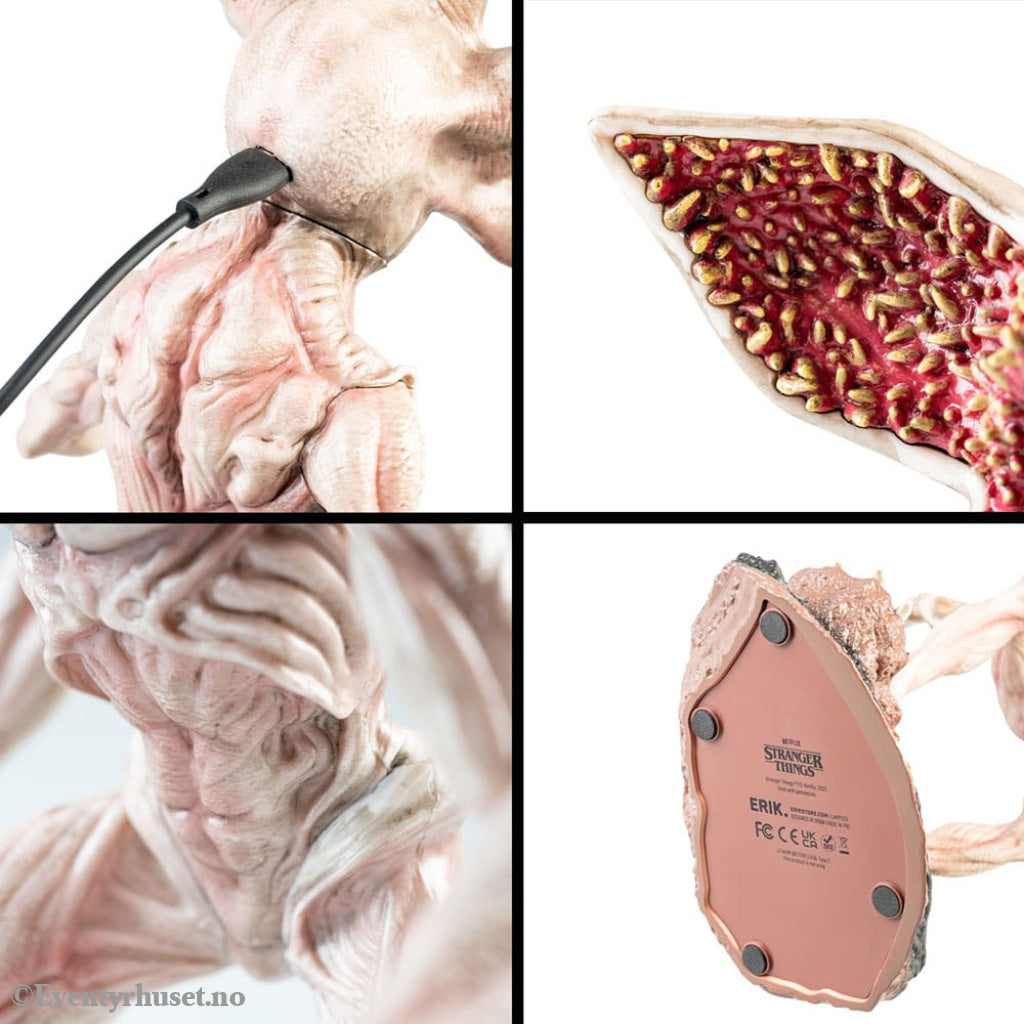 Stranger Things Lamp with USB-C Demogorgon Home & Gifts