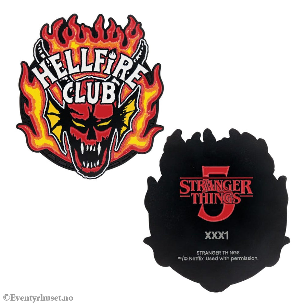 Stranger Things Medallion Hellfire Club Limited Edition Collectibles