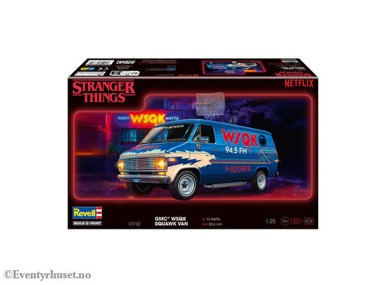 Stranger Things Model Kit 1/25 Squawk Van 21 cm. Mint In Sealed Box (MISB)! Actionfigur