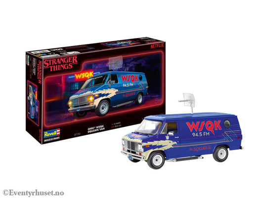 Stranger Things Model Kit 1/25 Squawk Van 21 cm. Mint In Sealed Box (MISB)! Actionfigur